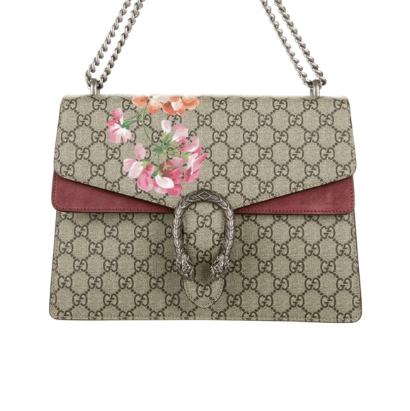 100% Authentic Gucci GG Supreme Medium Dionysus Bloom Sholder Bag - Picture 3 of 4